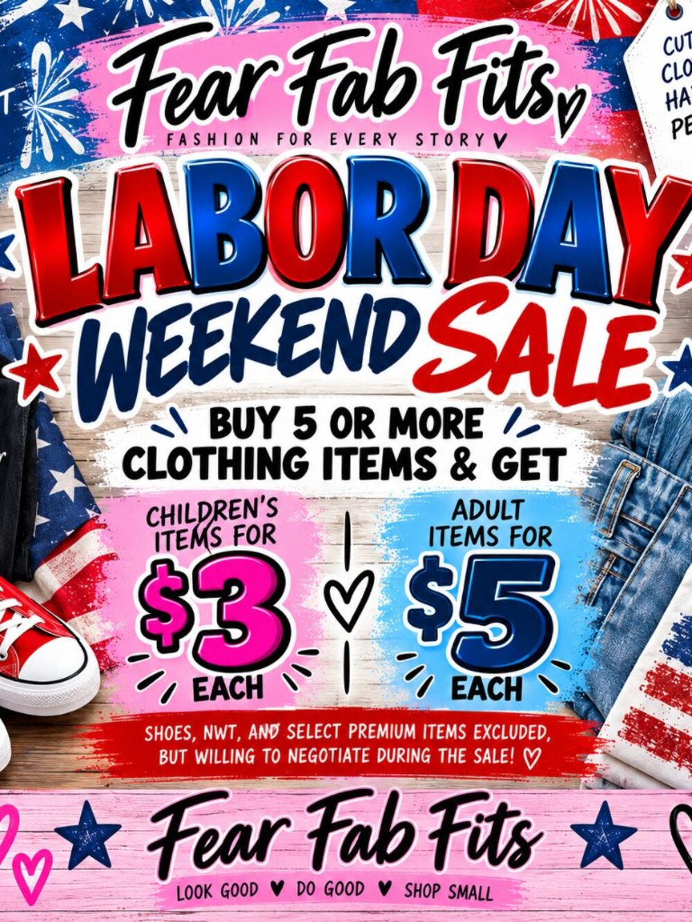 LABOR DAY WEEKEND BUNDLE SALE!